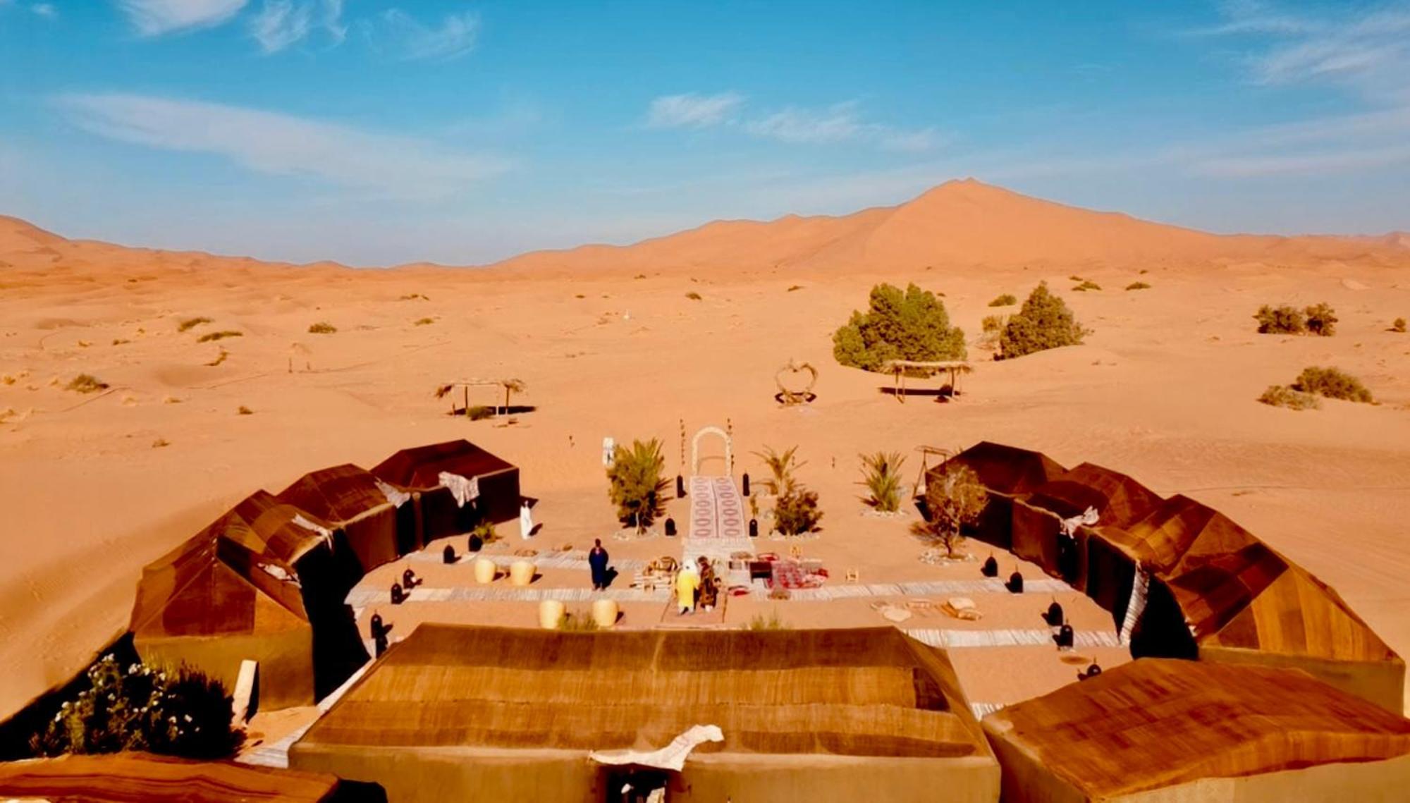 Merzouga Nomadic Luxury Camp Buitenkant foto