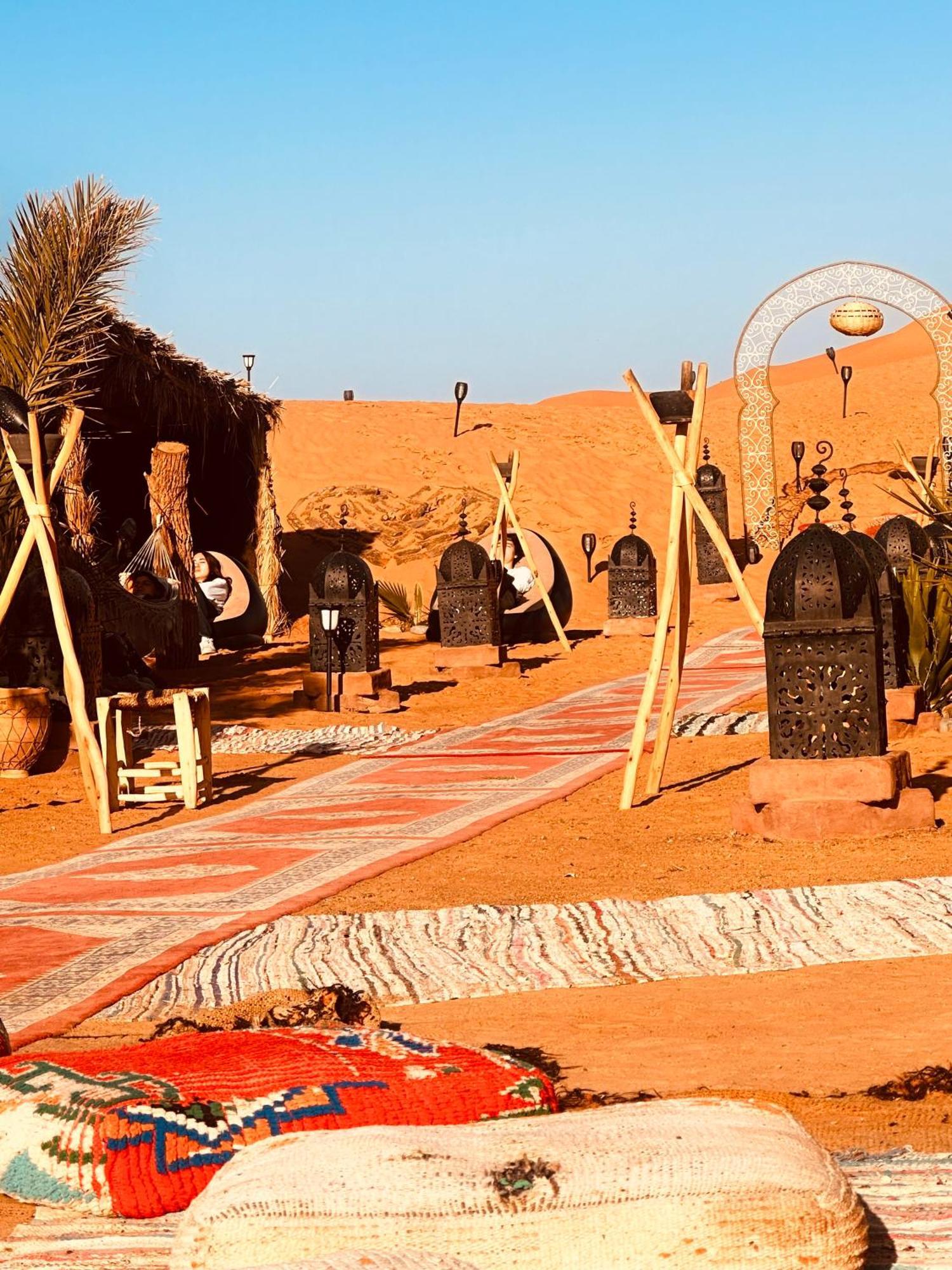 Merzouga Nomadic Luxury Camp Buitenkant foto